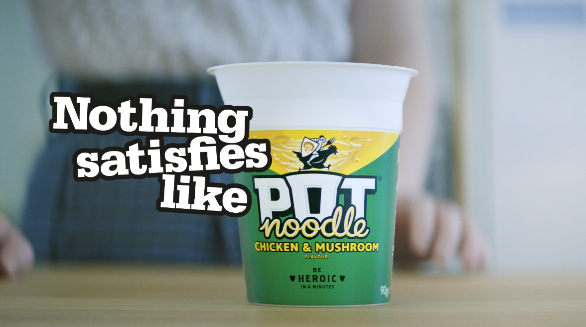 Pot Noodle：“吸面”的声音很离谱？放心，它还能更离谱！